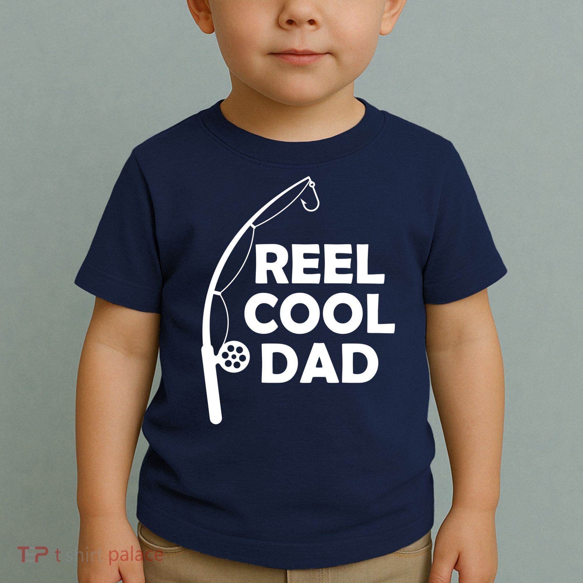 Reel Cool Fishing Dad Toddler T-Shirt