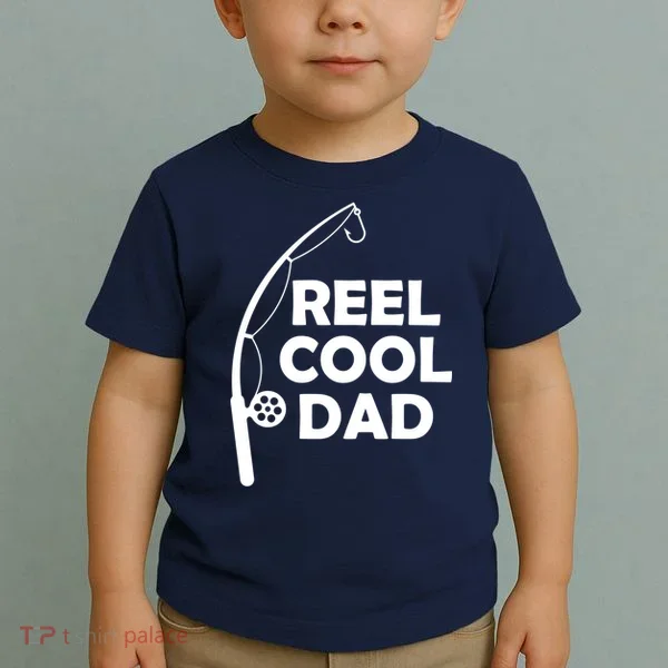 Reel Cool Fishing Dad Toddler T-Shirt