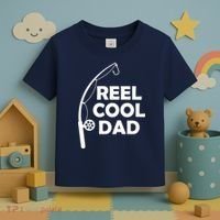 Reel Cool Fishing Dad Toddler T-Shirt thumb 3