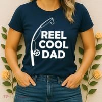 Reel Cool Fishing Dad Women's T-Shirt thumb 2