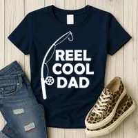 Reel Cool Fishing Dad Women's T-Shirt thumb 3