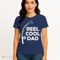 Reel Cool Fishing Dad Women's T-Shirt thumb 4
