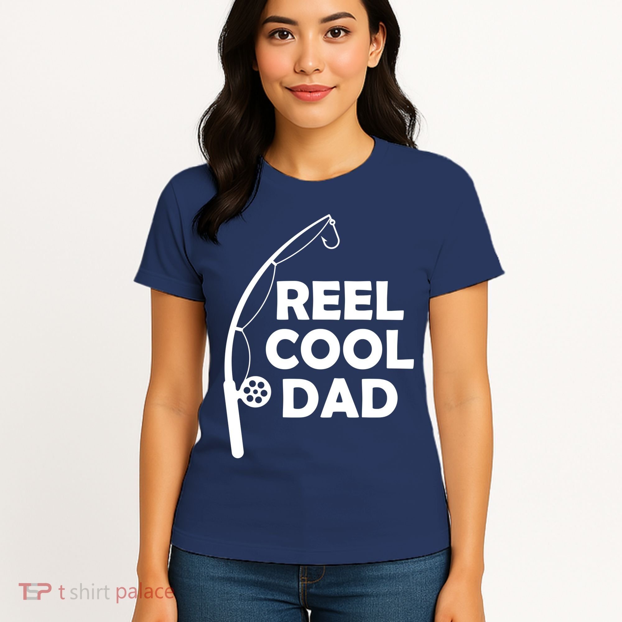 Reel Cool Fishing Dad Women's T-Shirt