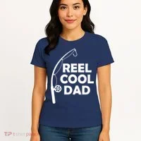 Reel Cool Fishing Dad Women's T-Shirt thumb 4