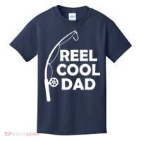 Reel Cool Fishing Dad Kids T-Shirt thumb 0