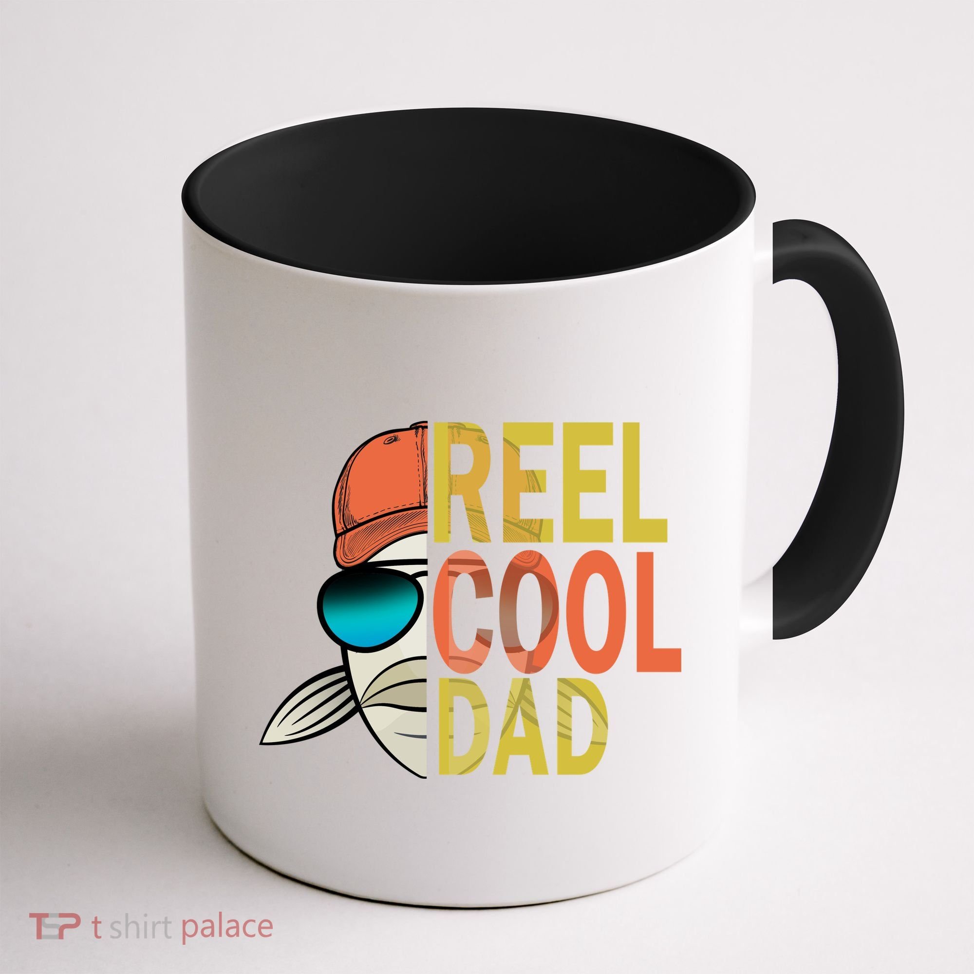 Reel Cool Fishing Dad Funny Coffee Mug
