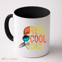 Reel Cool Fishing Dad Funny Coffee Mug thumb 0