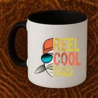 Reel Cool Fishing Dad Funny Coffee Mug thumb 2
