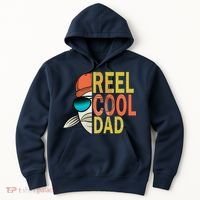 Reel Cool Fishing Dad Funny Hoodie thumb 0