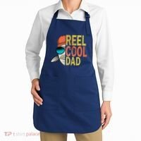 Reel Cool Fishing Dad Funny Apron thumb 2