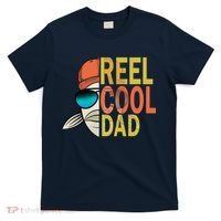 Reel Cool Fishing Dad Funny T-Shirt thumb 0