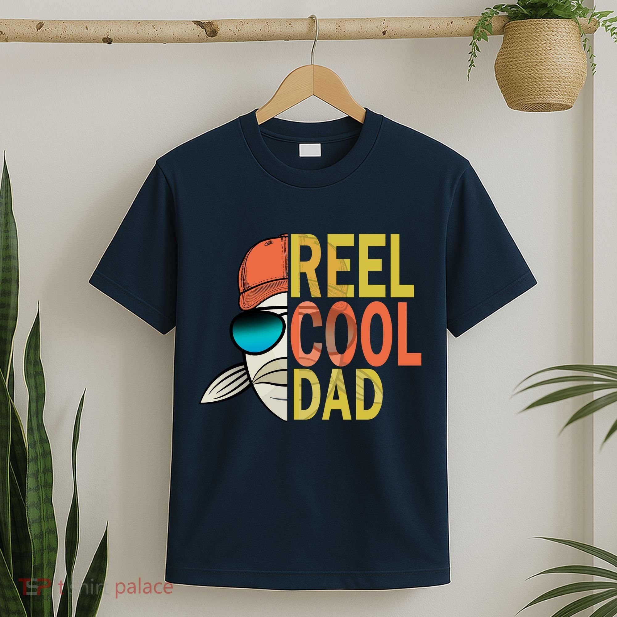 Reel Cool Fishing Dad Funny T-Shirt