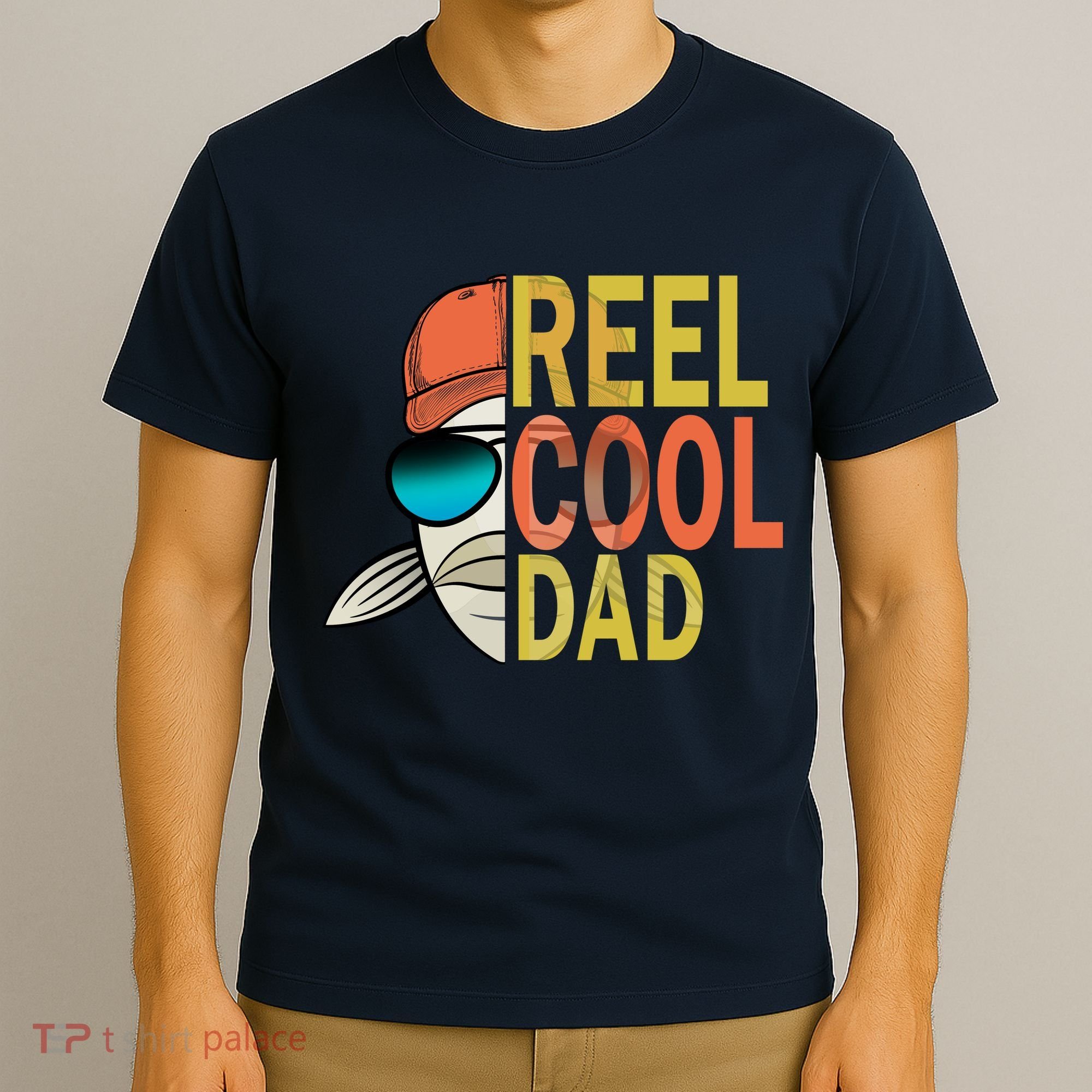 Reel Cool Fishing Dad Funny T-Shirt