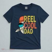Reel Cool Fishing Dad Funny T-Shirt thumb 5
