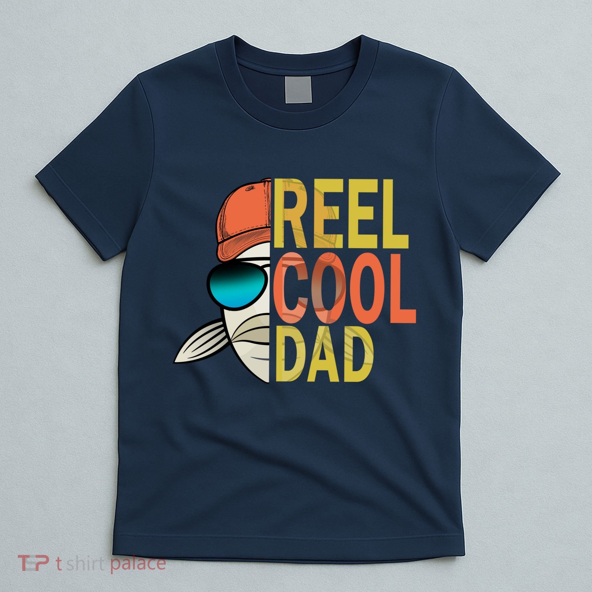 Reel Cool Fishing Dad Funny T-Shirt