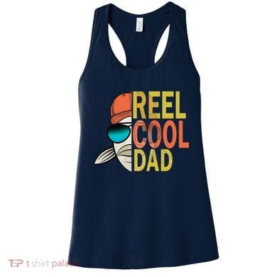 Reel Cool Fishing Dad Funny Women's Tank Top