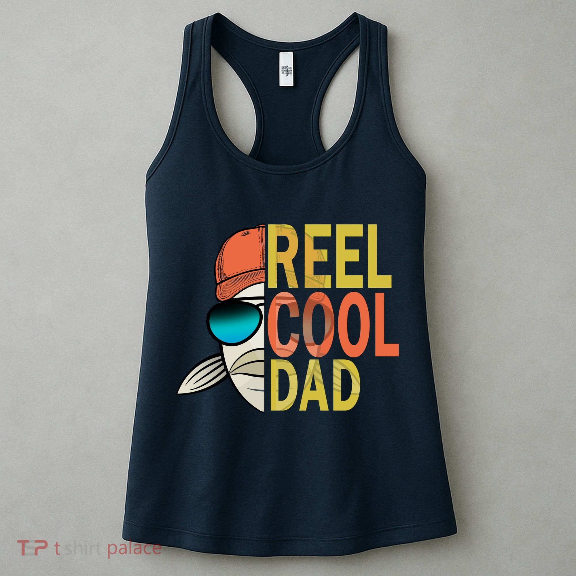 Reel Cool Fishing Dad Funny Women's Tank Top