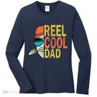 Reel Cool Fishing Dad Funny Women's Long Sleeve Shirt thumb 0