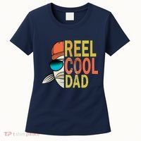 Reel Cool Fishing Dad Funny Women's T-Shirt thumb 0