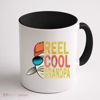 Reel Cool Fishing Grandpa  Coffee Mug thumb 1