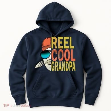 Reel Cool Fishing Grandpa  Hoodie