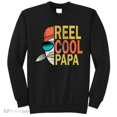 Reel Cool Fishing Papa Sweatshirt