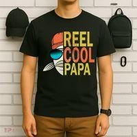 Reel Cool Fishing Papa T-Shirt thumb 6