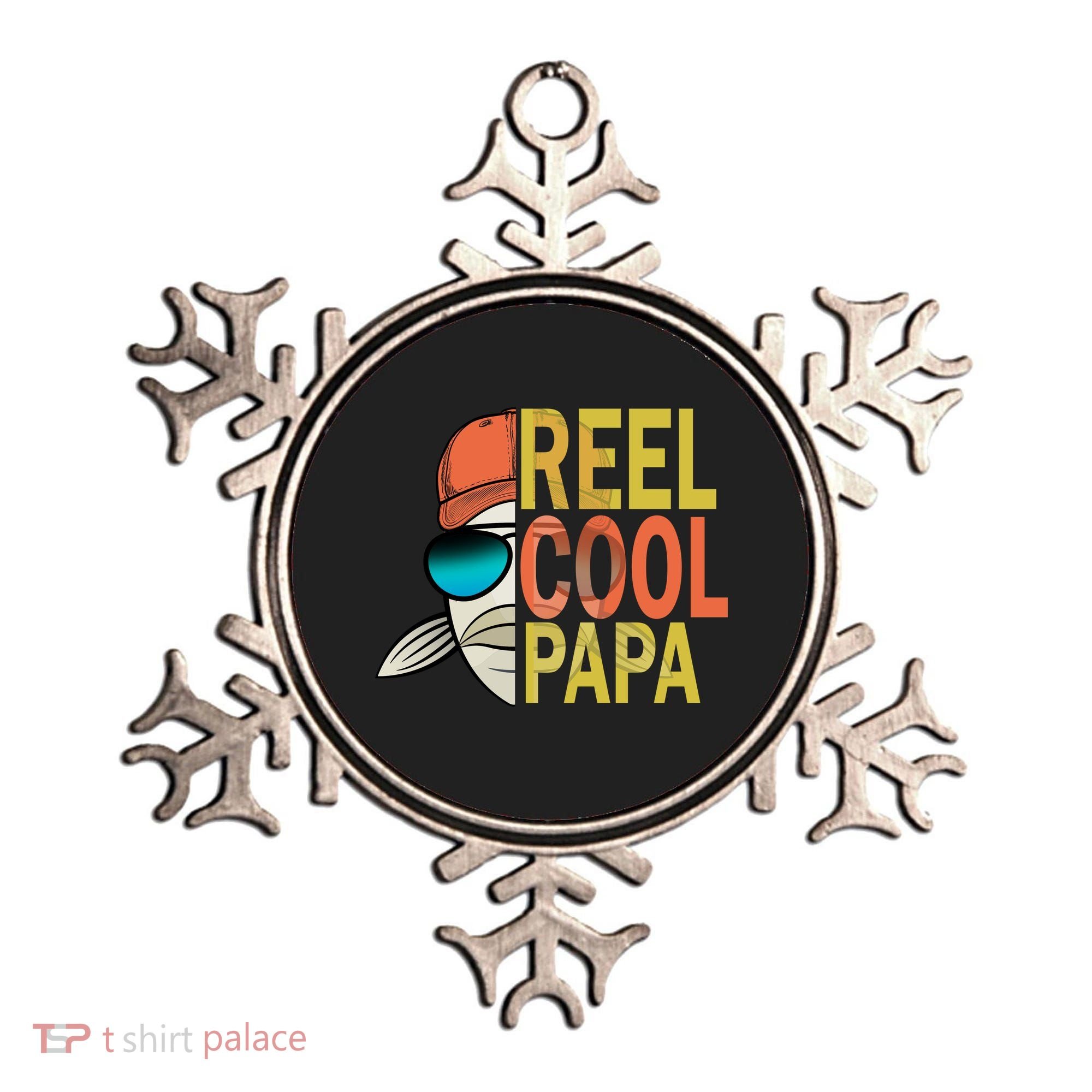 Reel Cool Fishing Papa Ornament