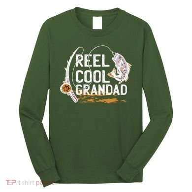 Reel Cool Grandad Long Sleeve Shirt