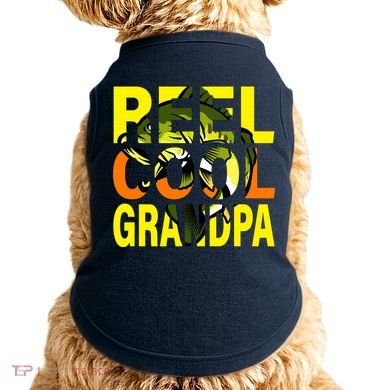 Reel Cool Grandpa Doggie Tank