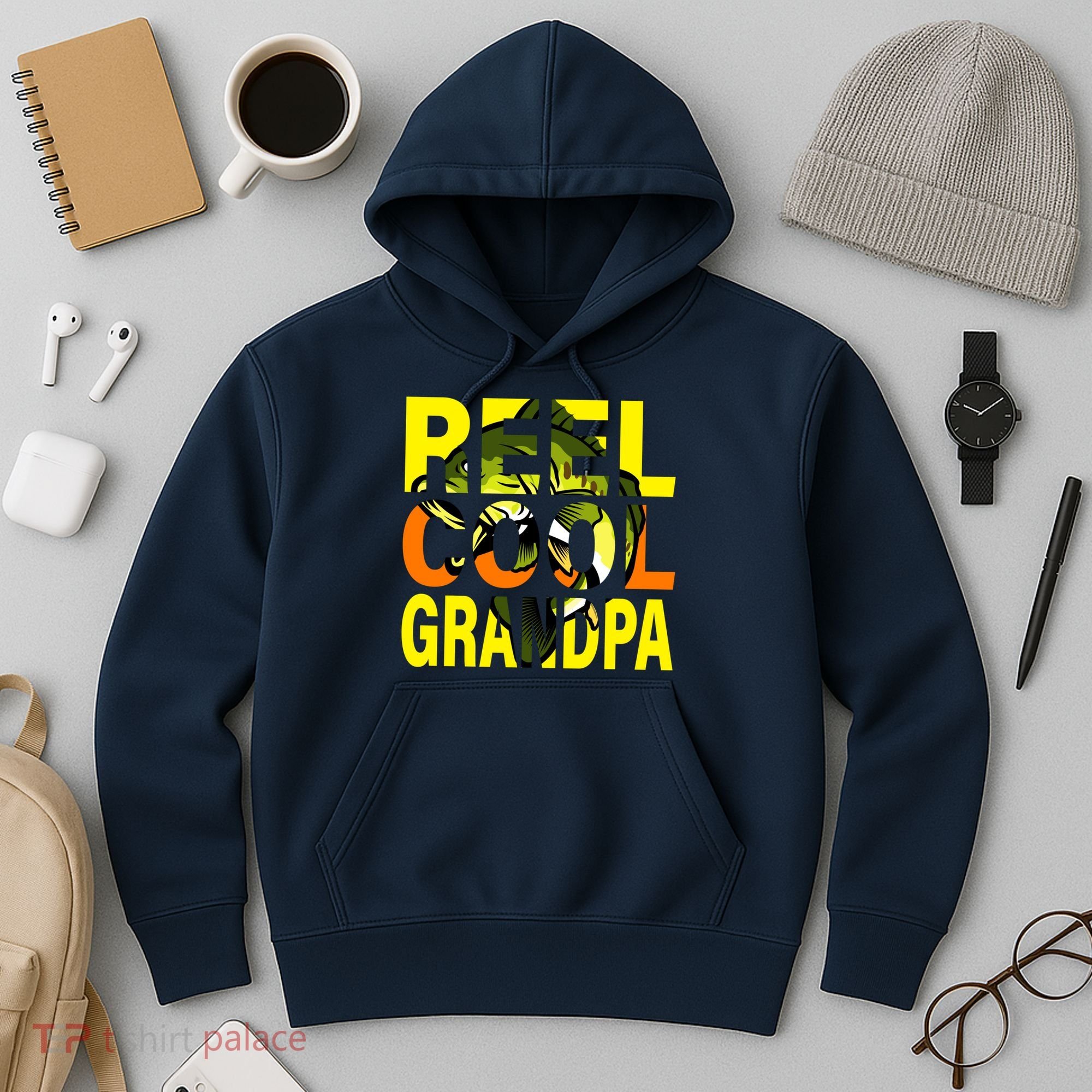 Reel Cool Grandpa Hoodie