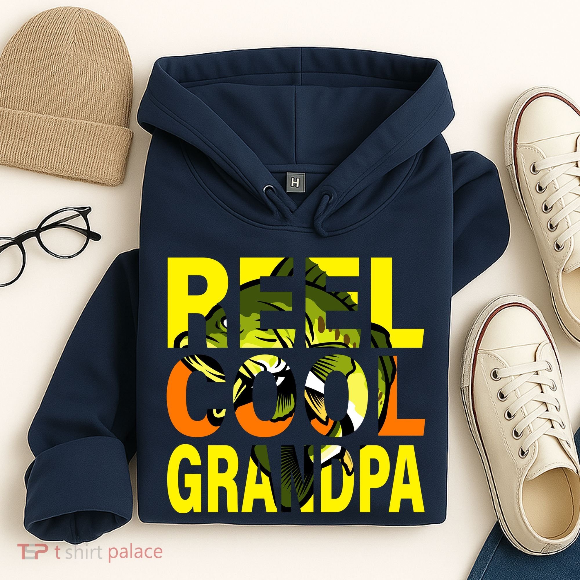 Reel Cool Grandpa Hoodie