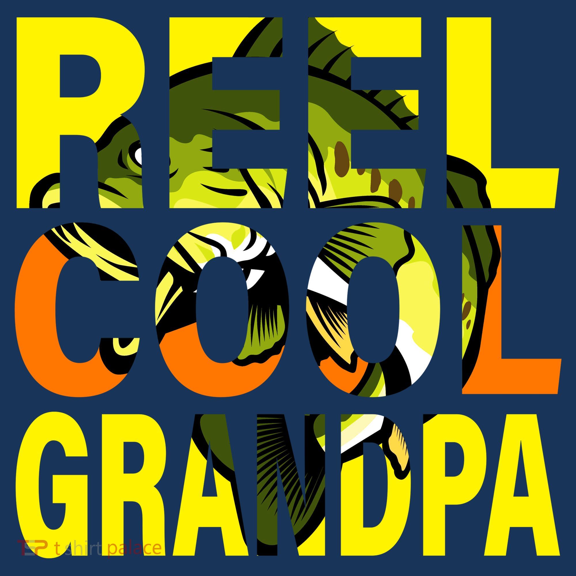 Reel Cool Grandpa Toddler Hoodie