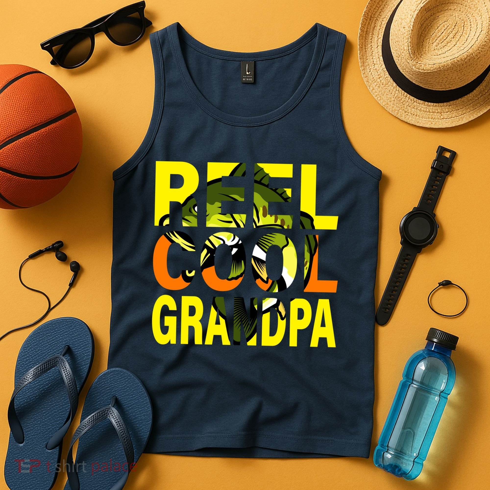 Reel Cool Grandpa Tank Top