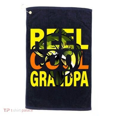 Reel Cool Grandpa Golf Towel