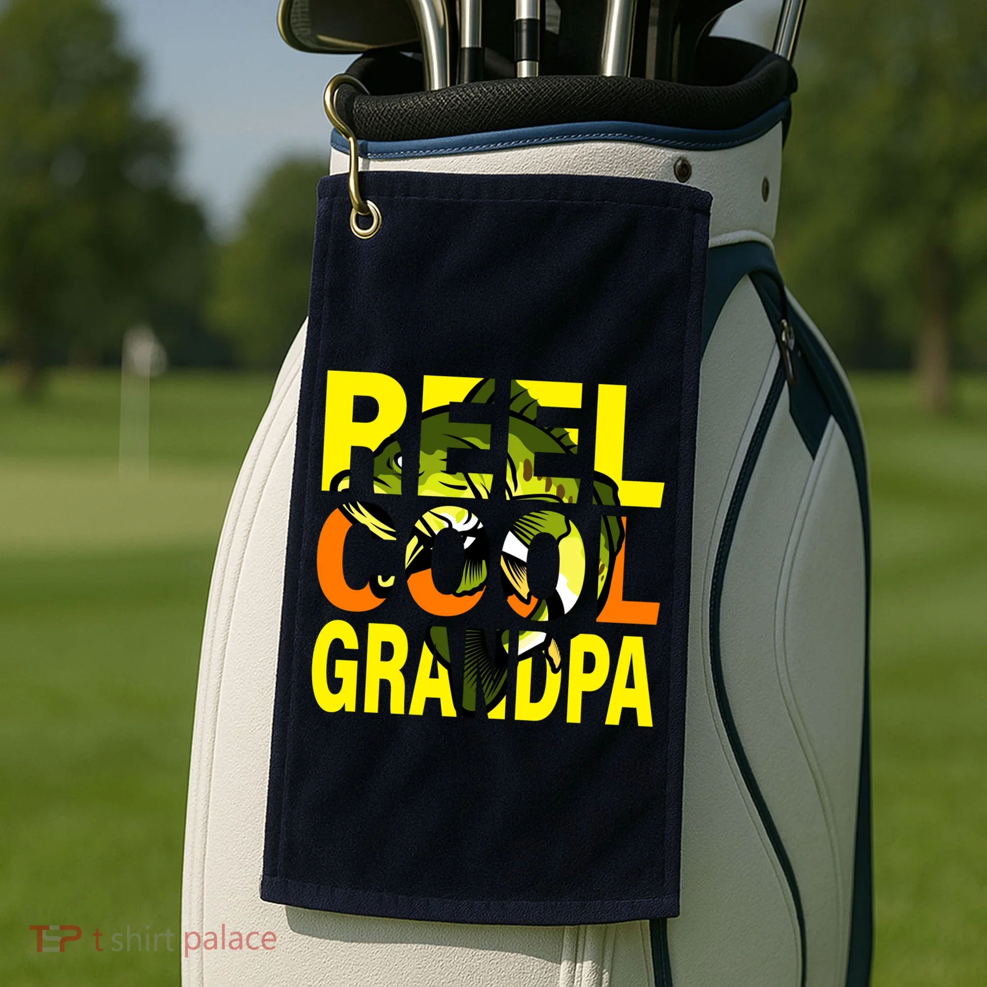 Reel Cool Grandpa Golf Towel
