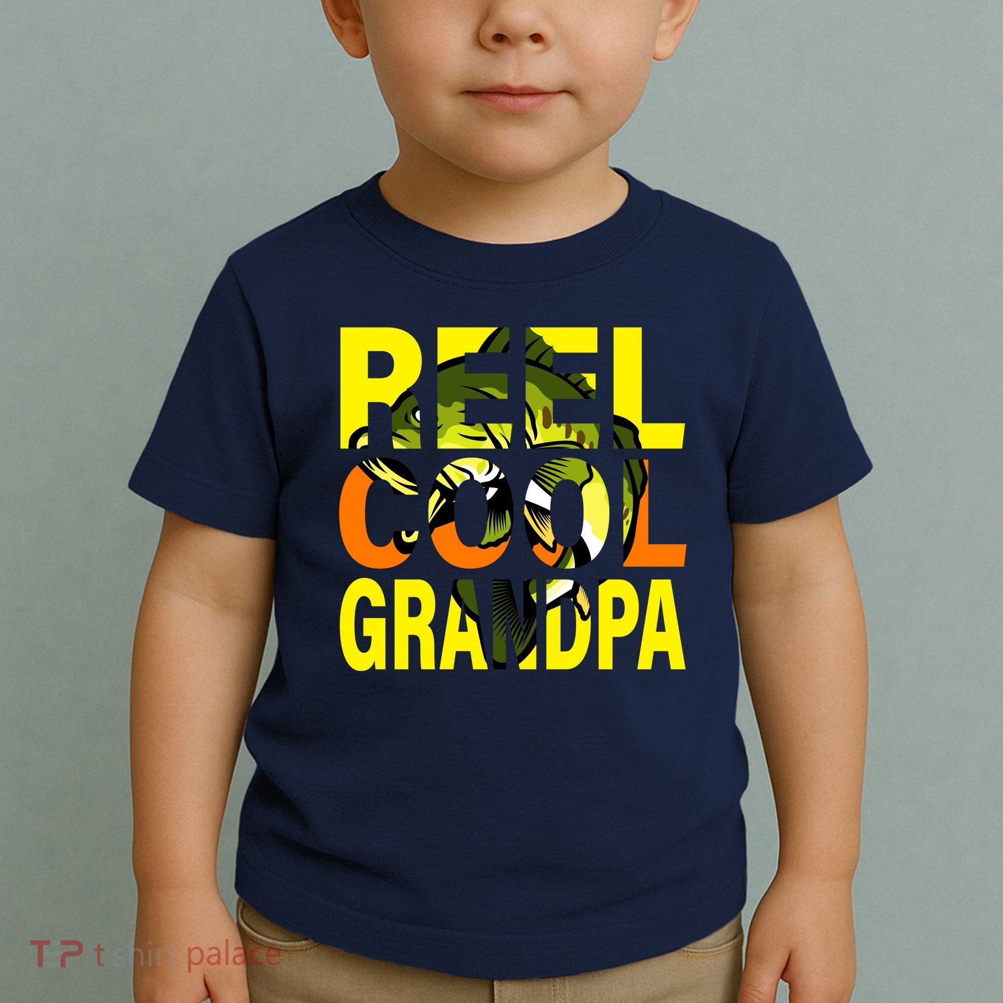 Reel Cool Grandpa Toddler T-Shirt