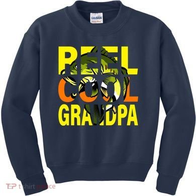 Reel Cool Grandpa Kids Sweatshirt