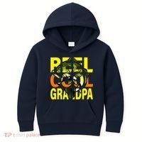Reel Cool Grandpa Kids Hoodie thumb 0