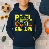 Reel Cool Grandpa Kids Hoodie thumb 2