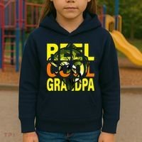 Reel Cool Grandpa Kids Hoodie thumb 3