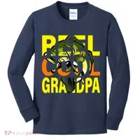 Reel Cool Grandpa Kids Long Sleeve Shirt thumb 0