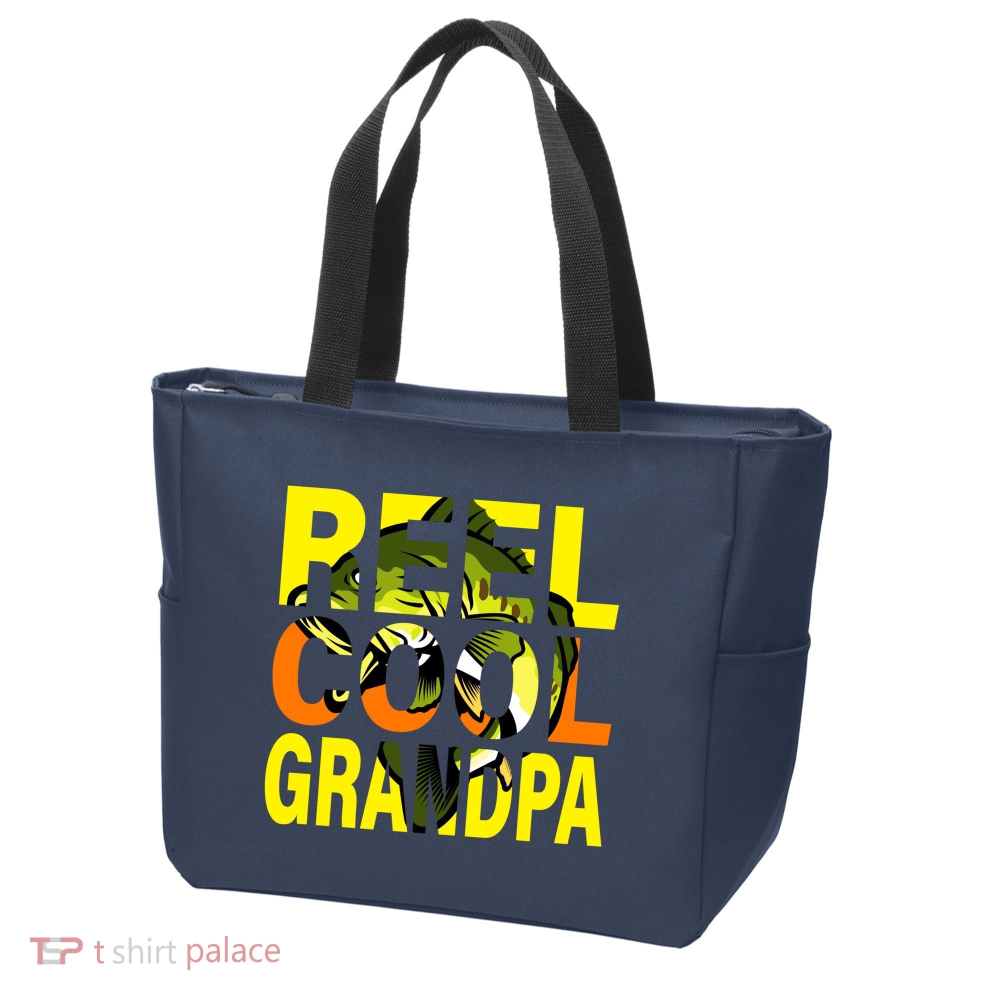 Reel Cool Grandpa Tote Bag