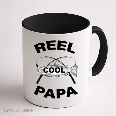 Reel Cool Papa Coffee Mug back