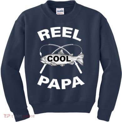 Reel Cool Papa Kids Sweatshirt