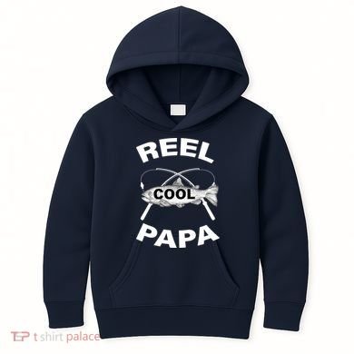 Reel Cool Papa Kids Hoodie
