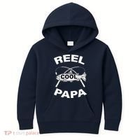 Reel Cool Papa Kids Hoodie thumb 0