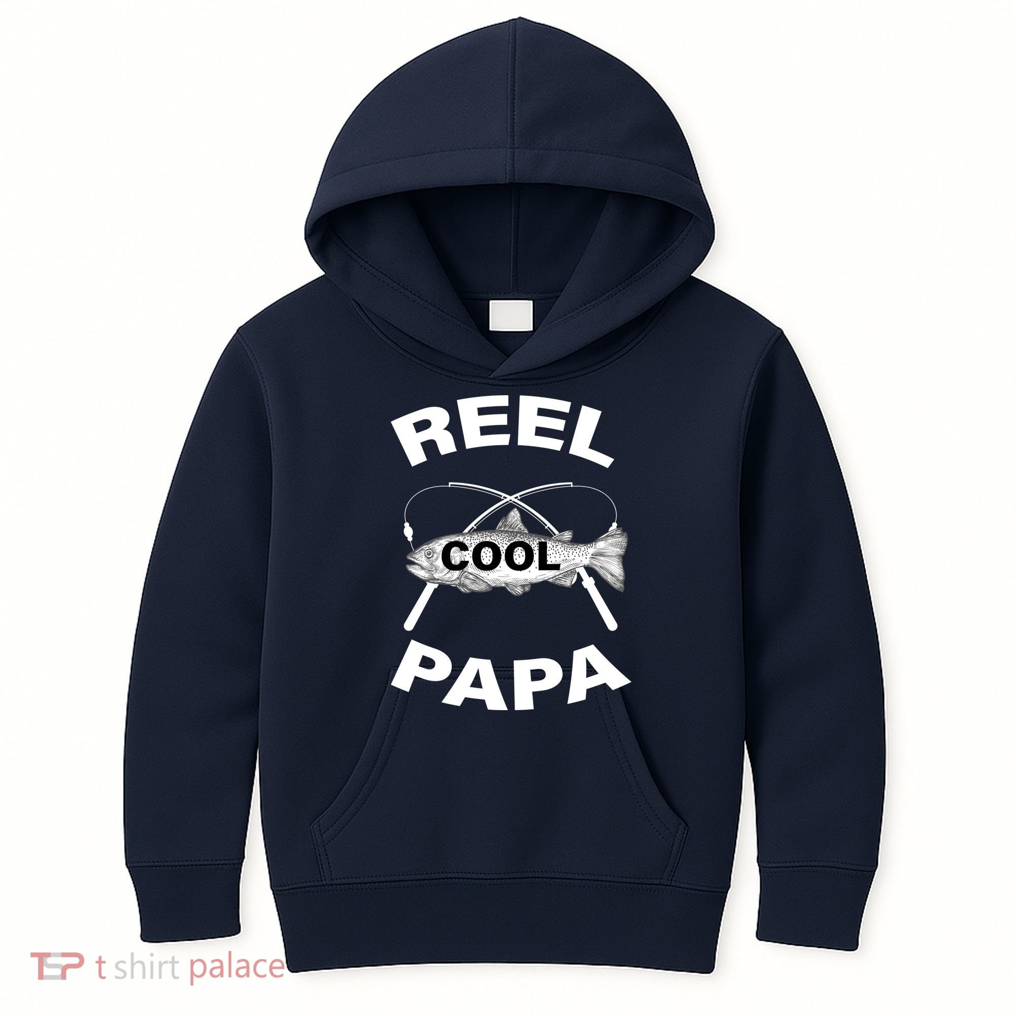 Reel Cool Papa Kids Hoodie
