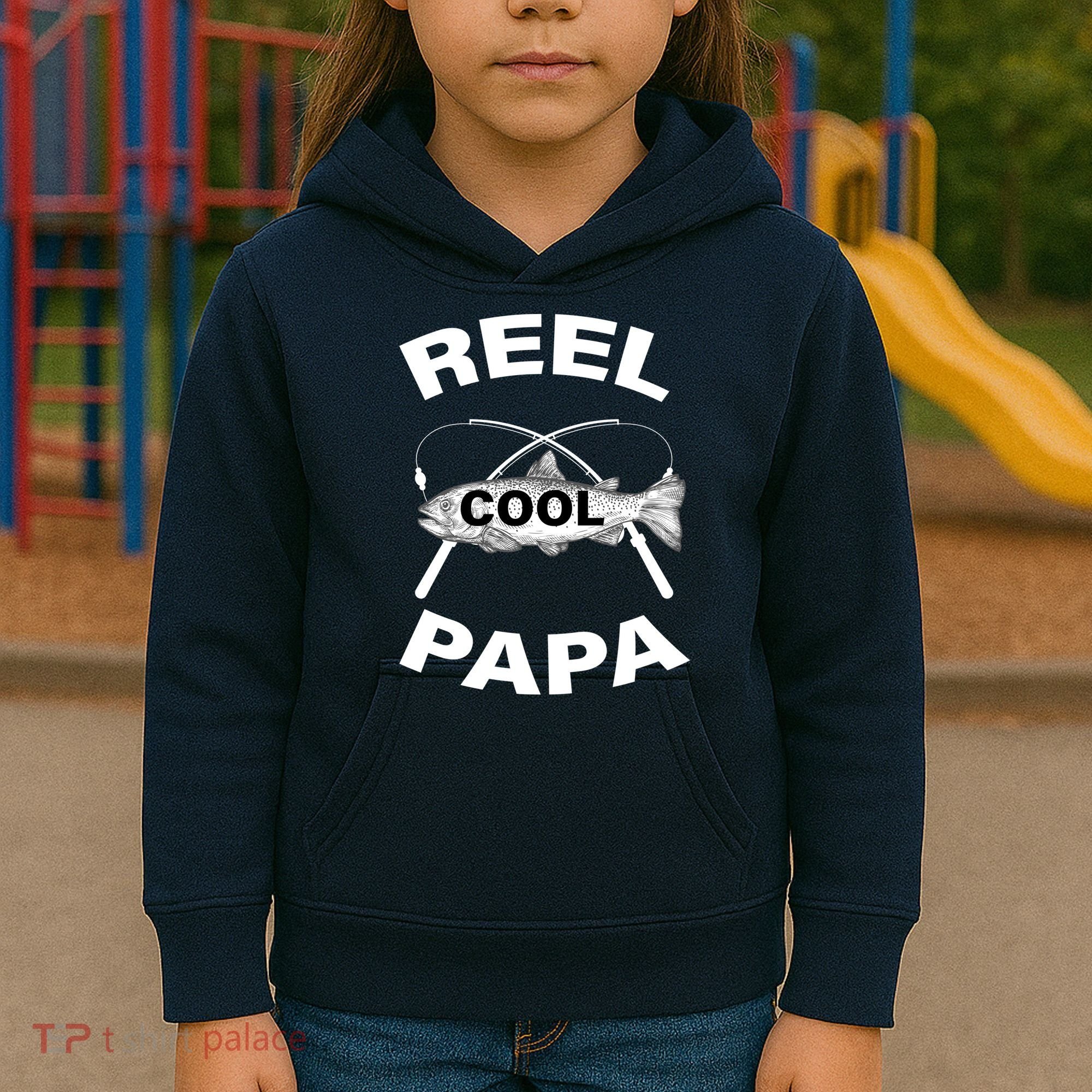 Reel Cool Papa Kids Hoodie