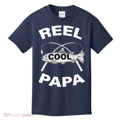 Reel Cool Papa Kids T-Shirt